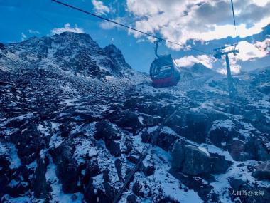 达古冰川自驾游