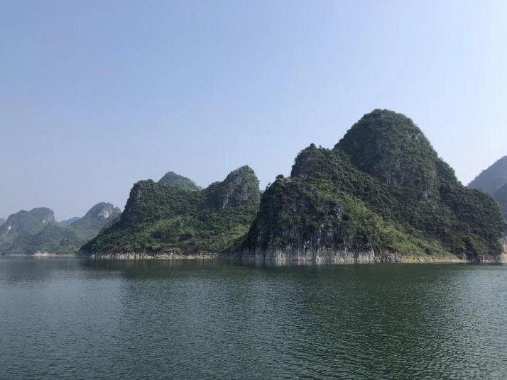 上林大龙湖景区图片